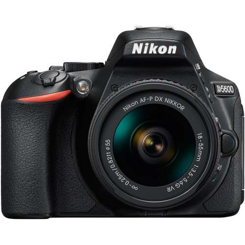 Nikon D5600 HD Wi-Fi Digital SLR Camera & 18-55mm VR DX AF-P Lens